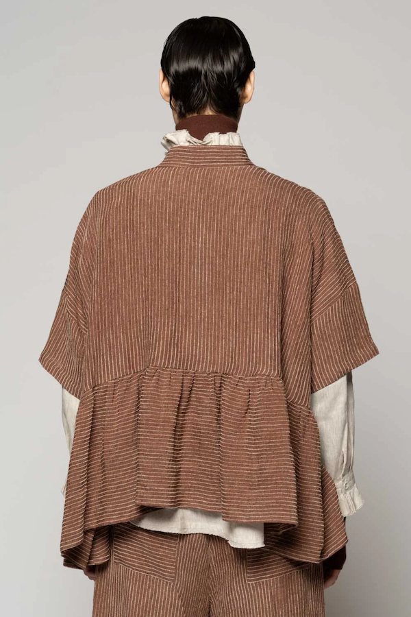 EMBER GATHER JACKET - WALNUT