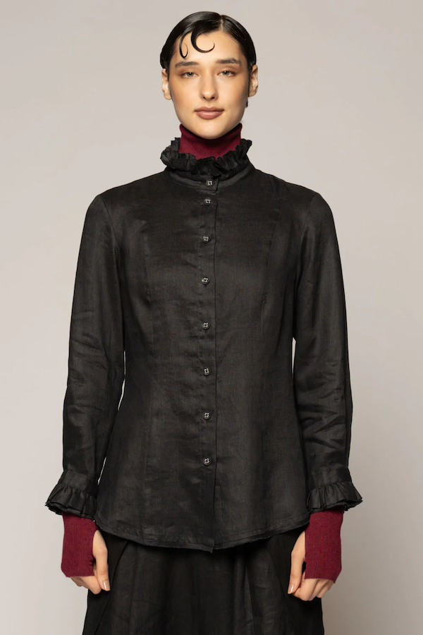 SANCHA SHIRT - BLACK