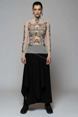 TATU HIGH NECK NUDE