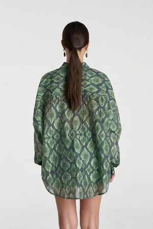 SHEER LS SHIRT - VIPER