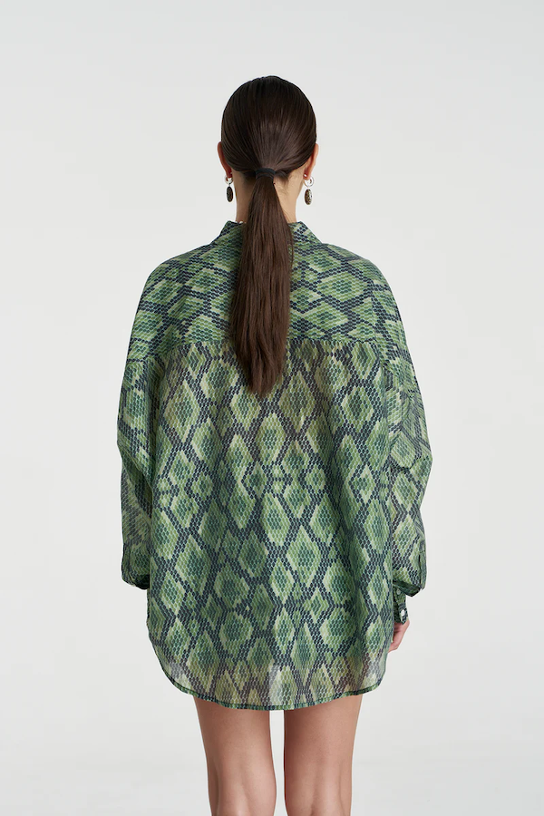 SHEER LS SHIRT - VIPER