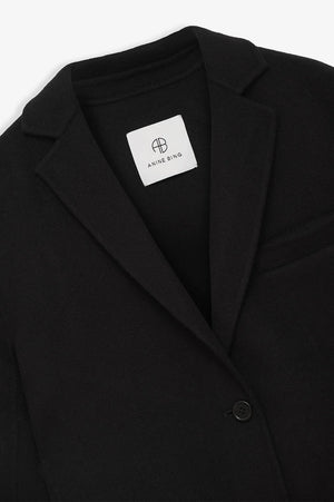 QUINN BLAZER - BLACK CASHMERE BLEND