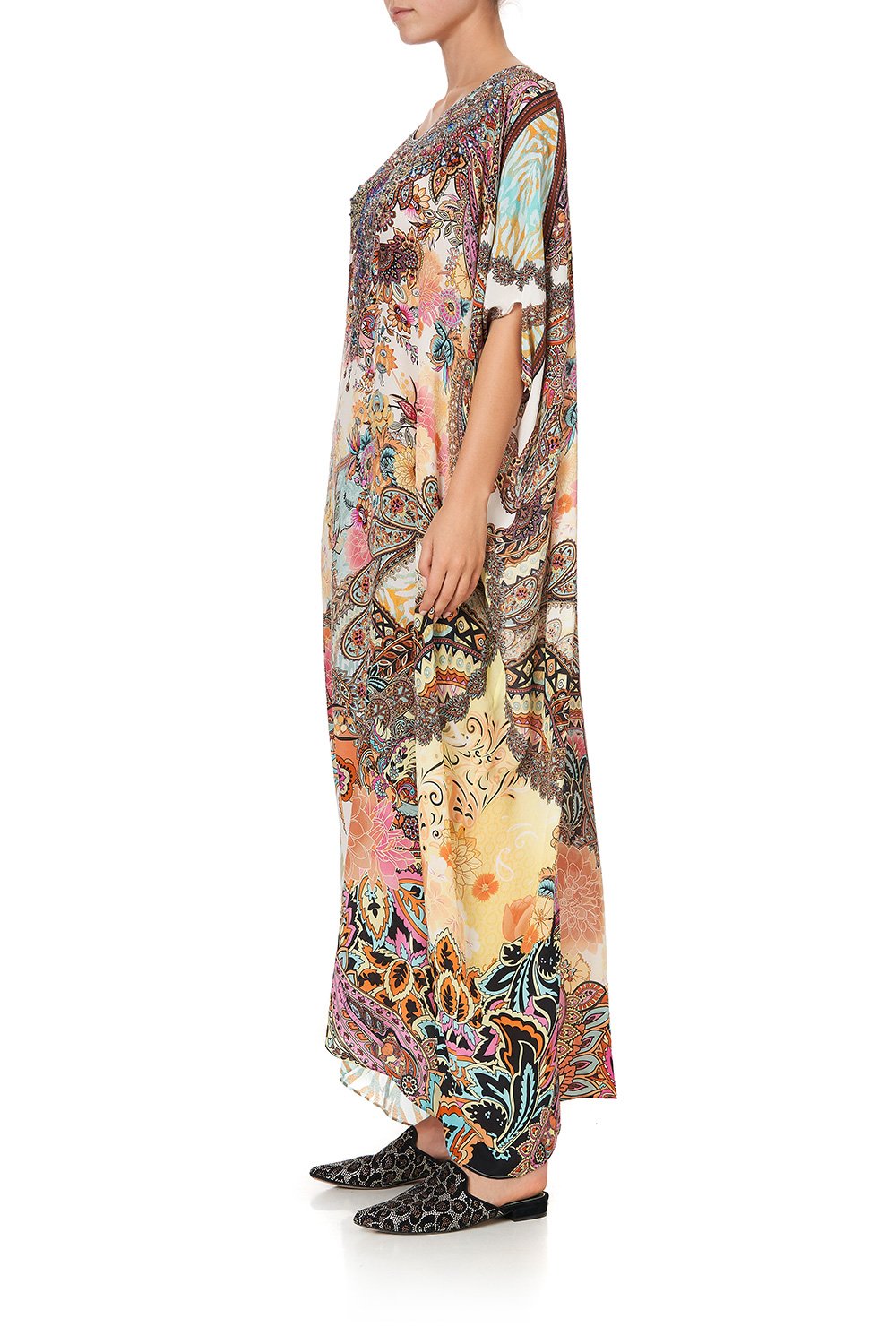 ROUND NECK KAFTAN CARNABY DISCO D.D s Fashions