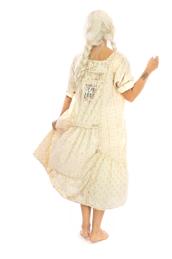 FLORAL PATCHWORK HELENIA DRESS - DRESS 888