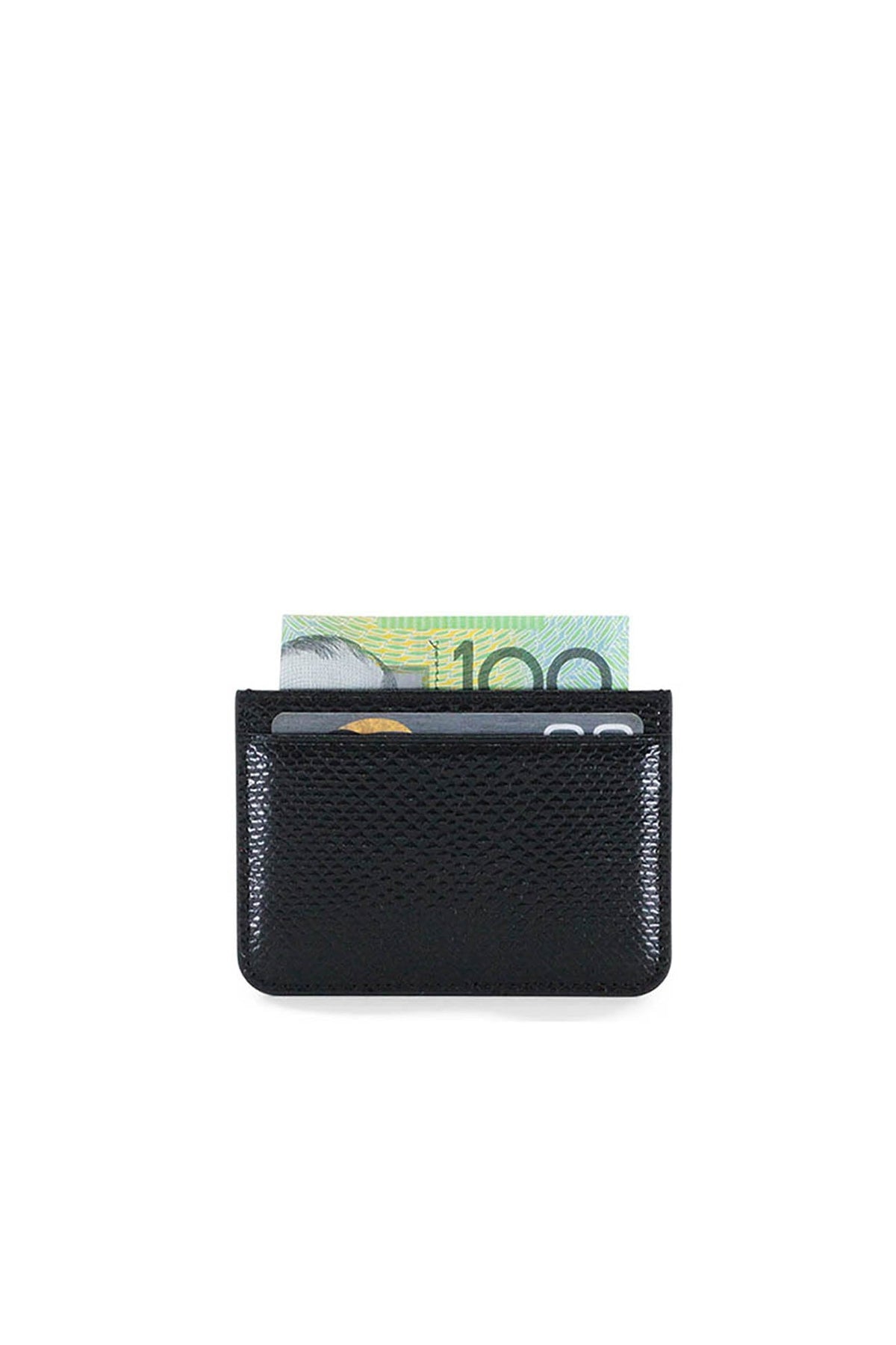 THE OPIUM CARD HOLDER BLACK SILVER