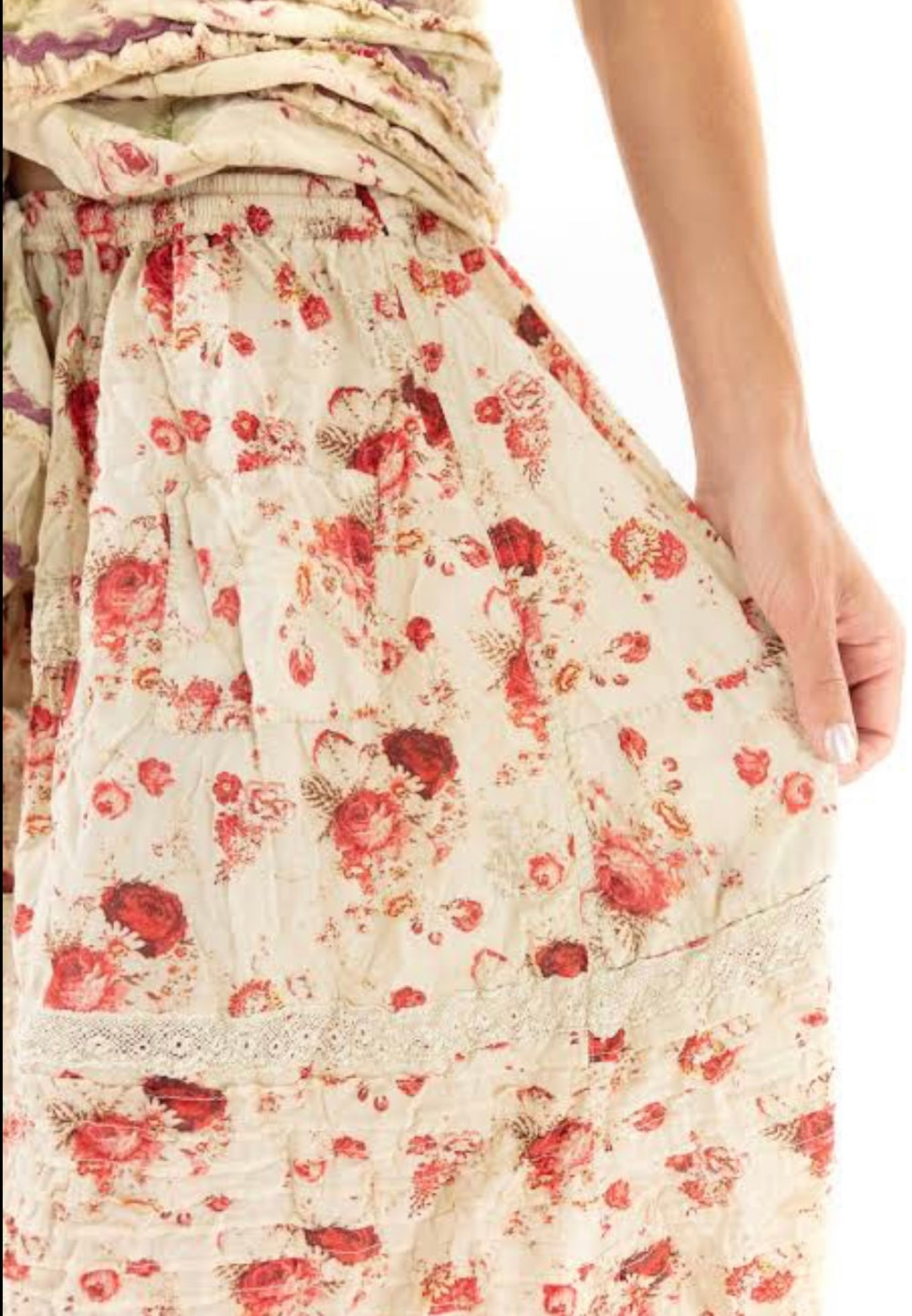 PENELOPE RUFFLE PINTUCK SKIRT - SKIRT 120