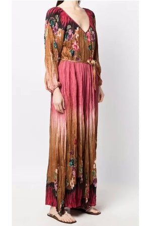 MYRTILLE FLORAL COMBO DRESS