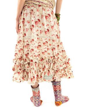 PENELOPE RUFFLE PINTUCK SKIRT - SKIRT 120