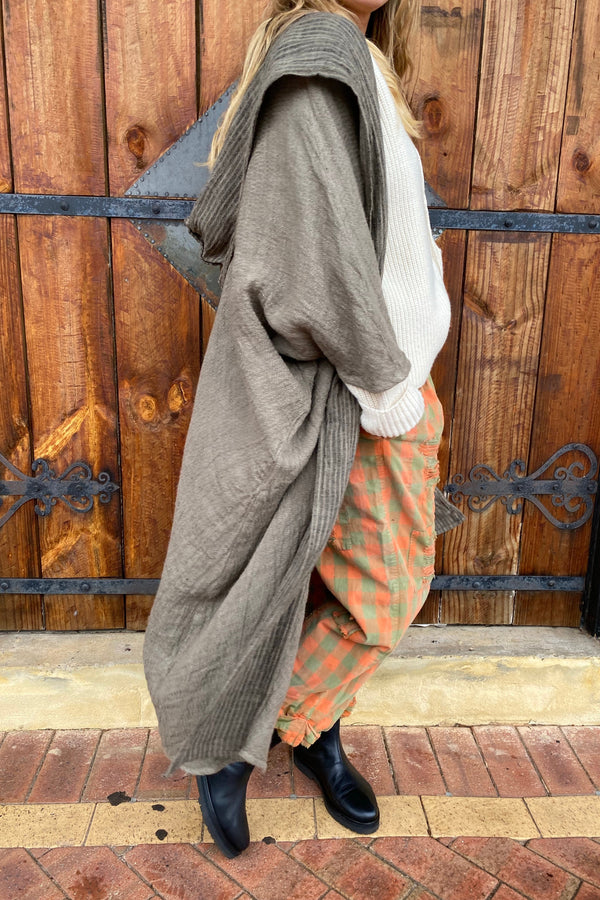 SPOLVERINO VACANZA LINEN COAT