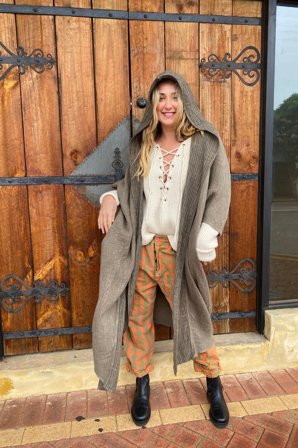 SPOLVERINO VACANZA LINEN COAT