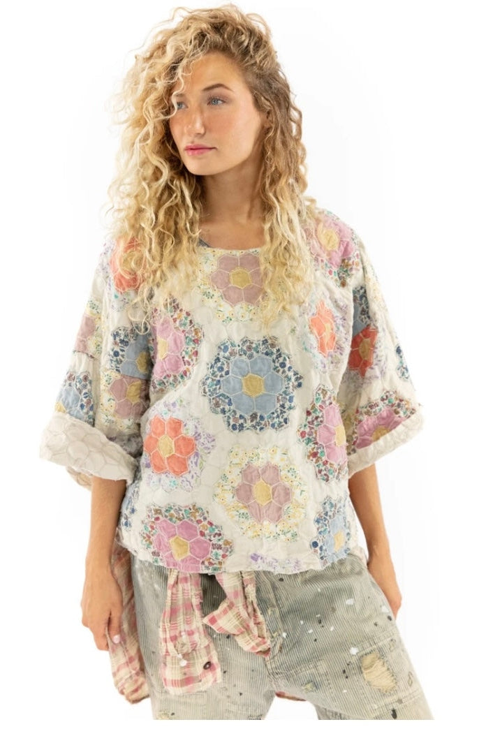 QUILTWORK MATILDA TOP - TOP 1091