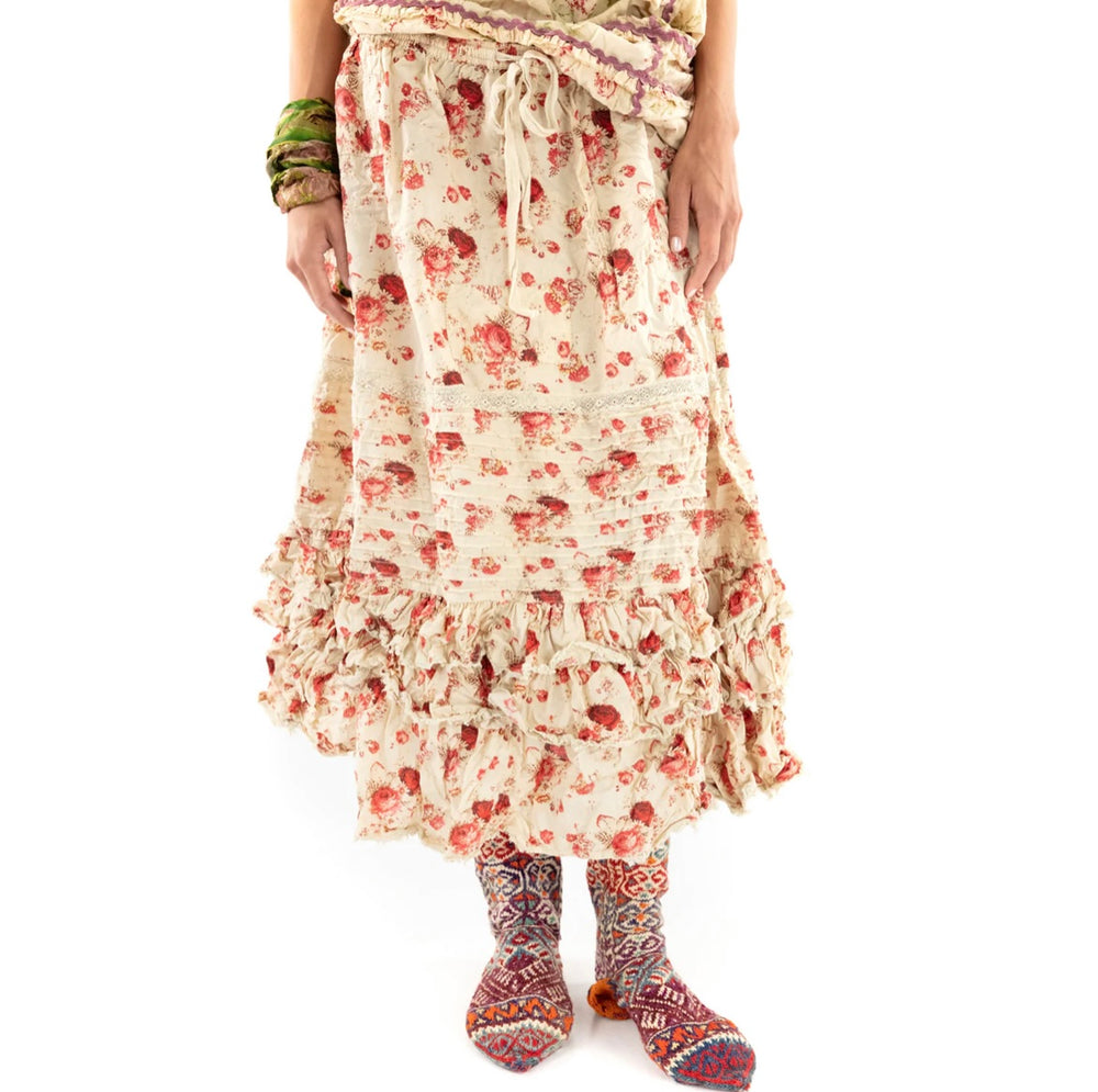 PENELOPE RUFFLE PINTUCK SKIRT - SKIRT 120