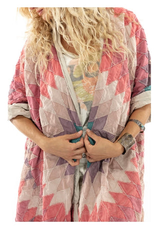 LAS CRUCES QUILTWORK KIMONO - JACKET 519