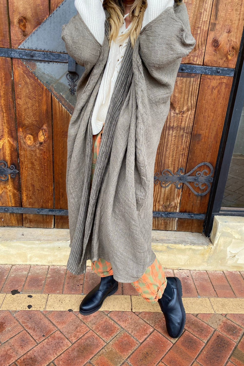 SPOLVERINO VACANZA LINEN COAT