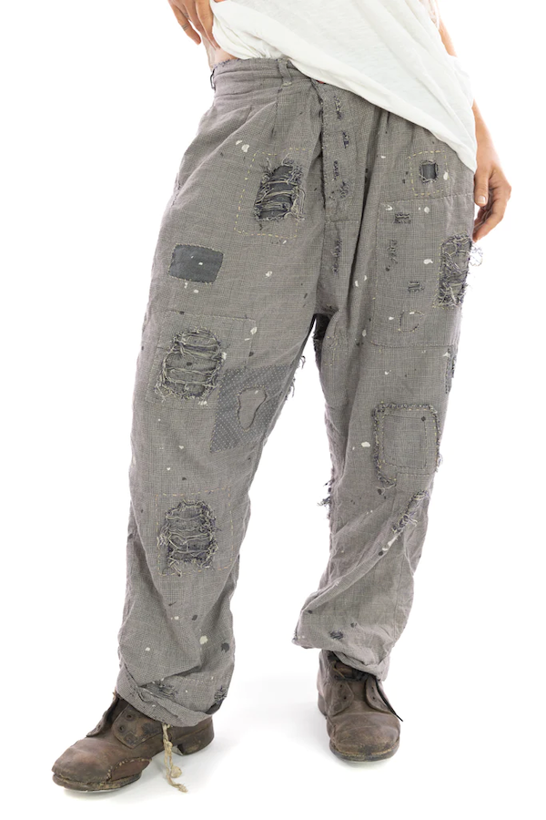 CHECK CHARMIE TROUSERS - PANTS 421